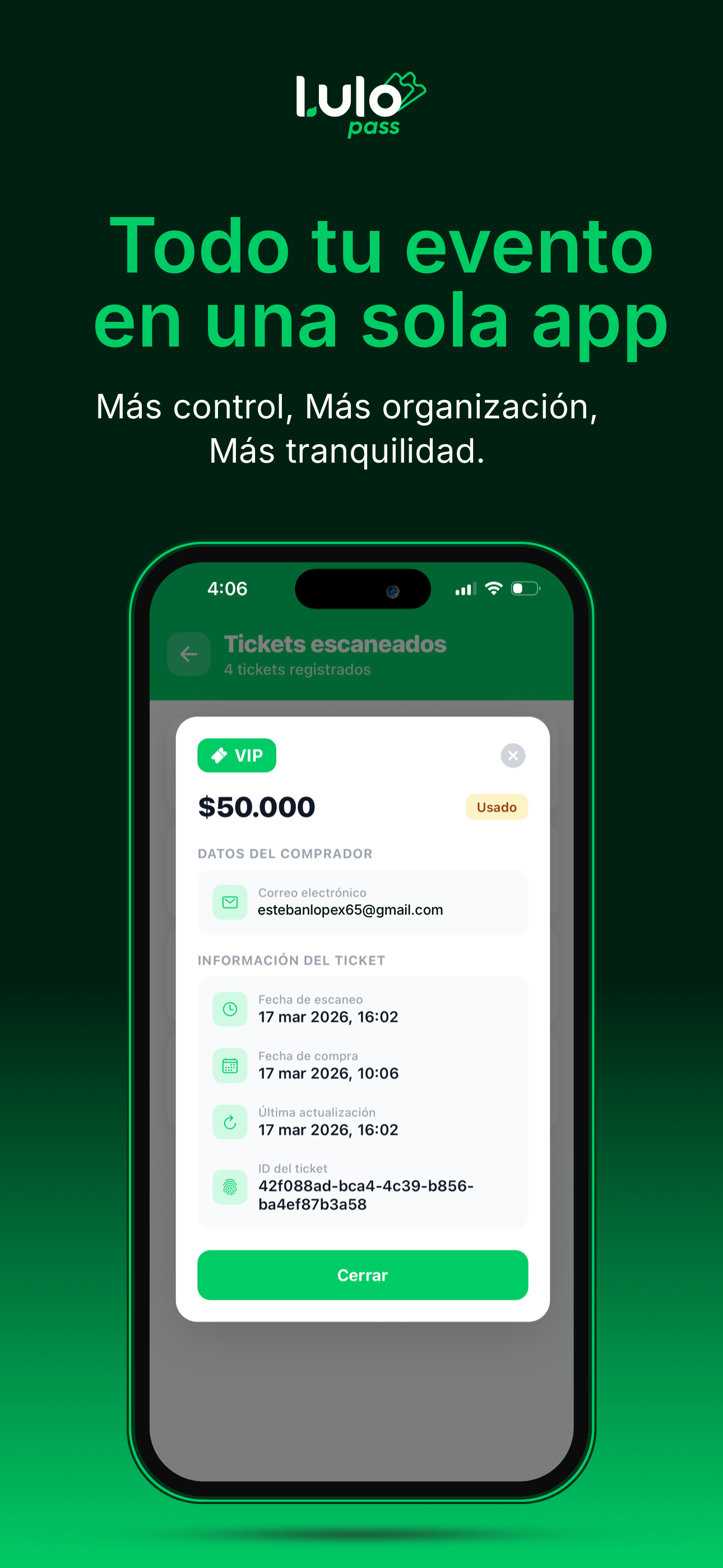 LuloPass Qr screenshot 6