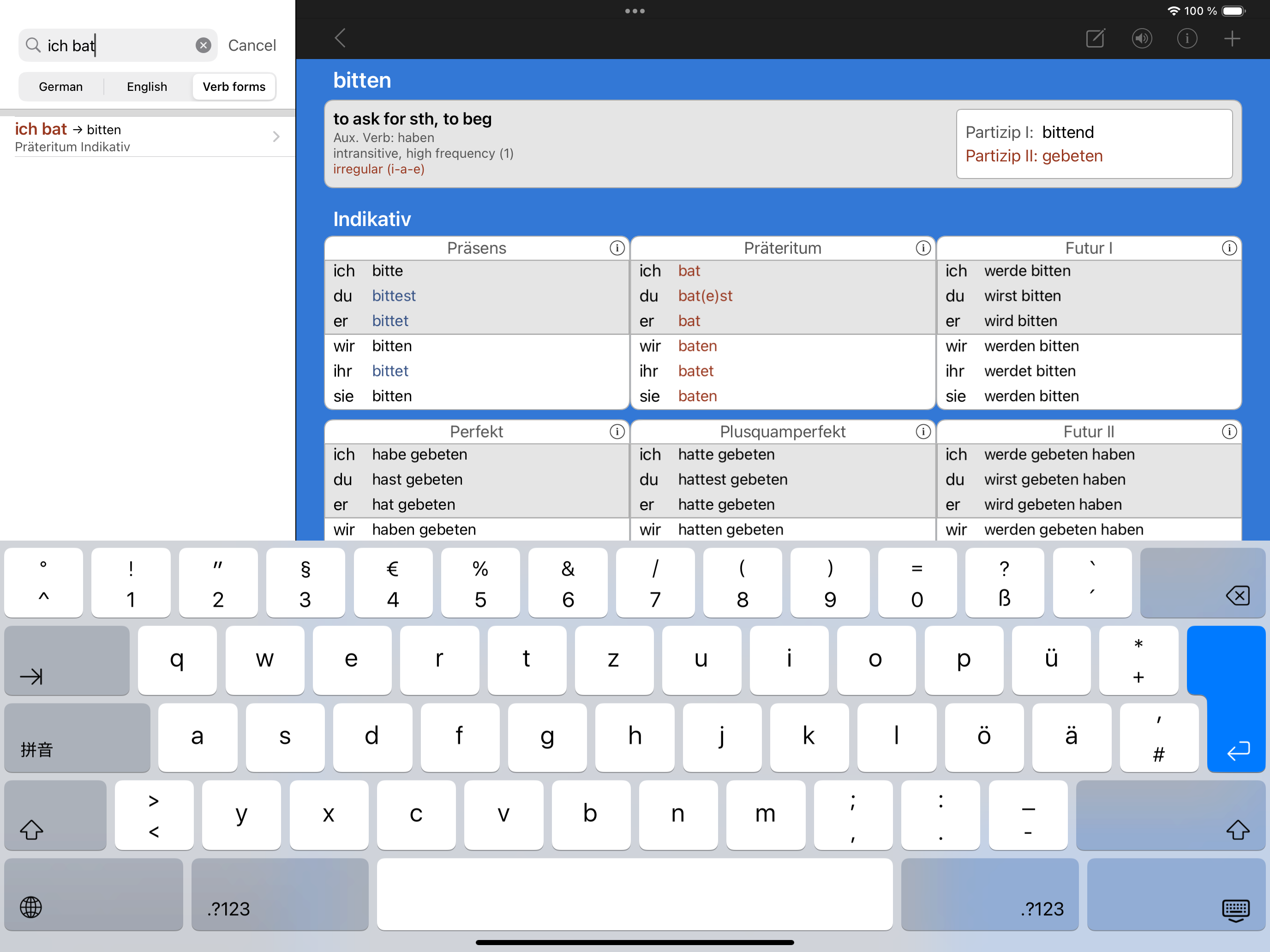 German Verbs & Conjugation