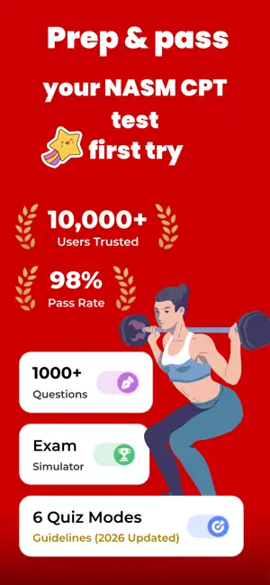 NASM CPT Practice Tests 2026 screenshot 1