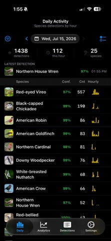BirdNET-Go Companion Screenshot 1 of 6