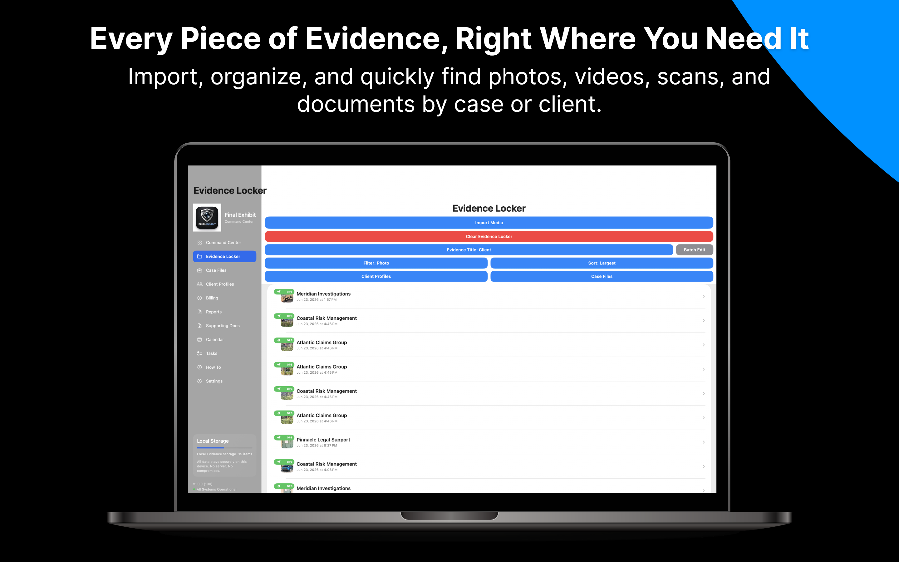 Final Exhibit: Case Builder screenshot 12