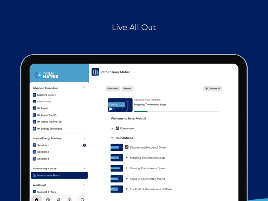 Inner Matrix Training