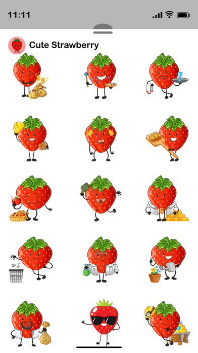 Cute Strawberry Screenshot