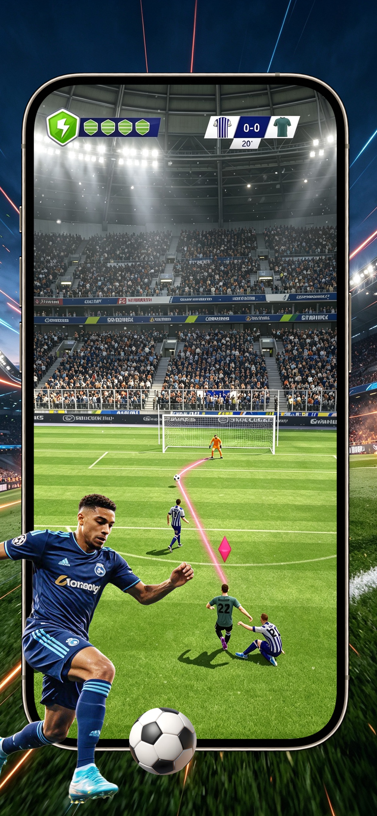 Screenshot 3 of Kick Master: Soccer Shootout