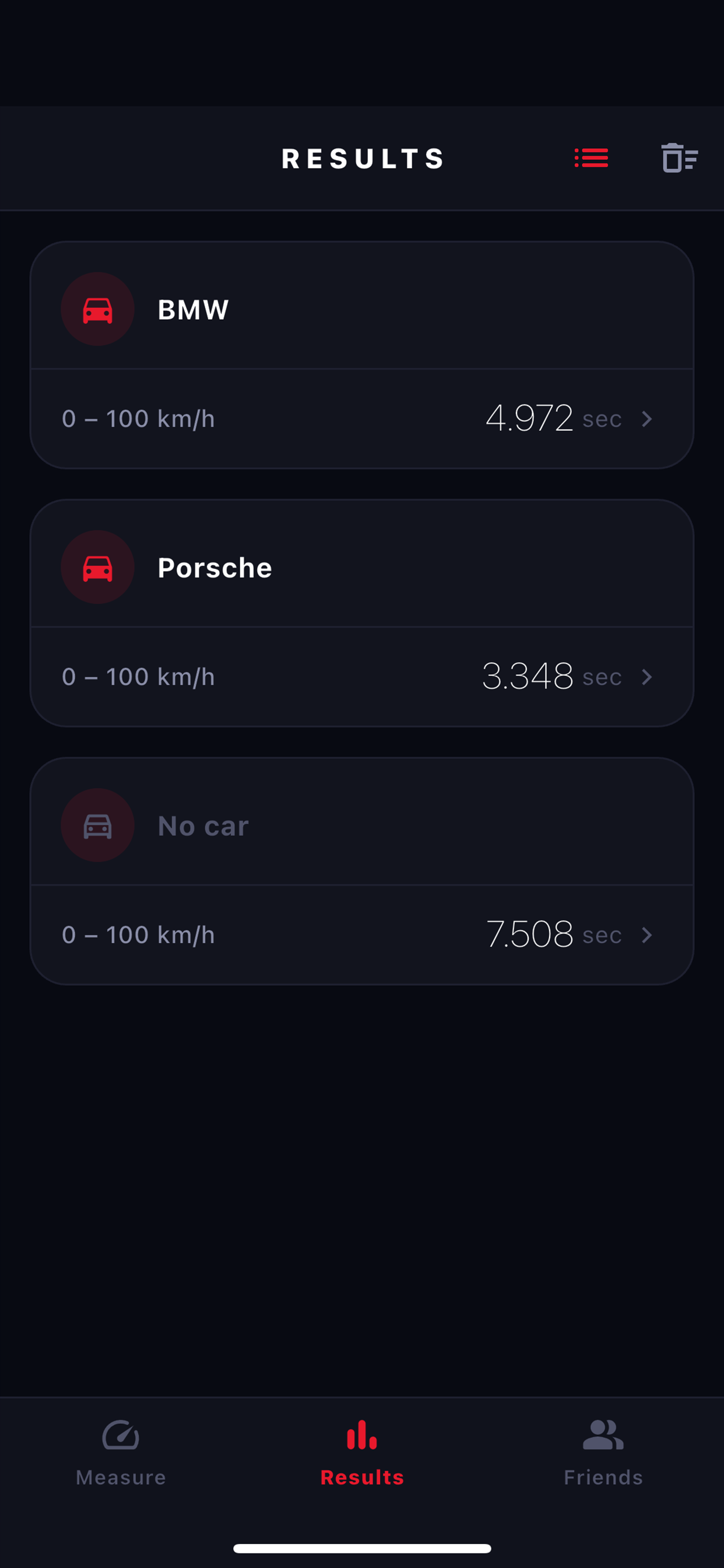 Launchly - 0-100km/h screenshot 7