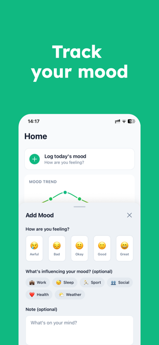 Mood Tracker - Moodlio Screenshot 2 of 6