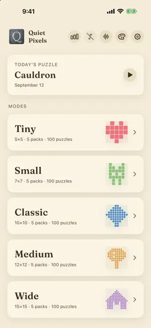 Quiet Pixels screenshot 1
