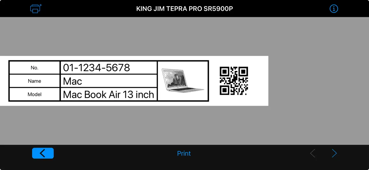 Screenshot #1 pour LabelAssist : Print labels