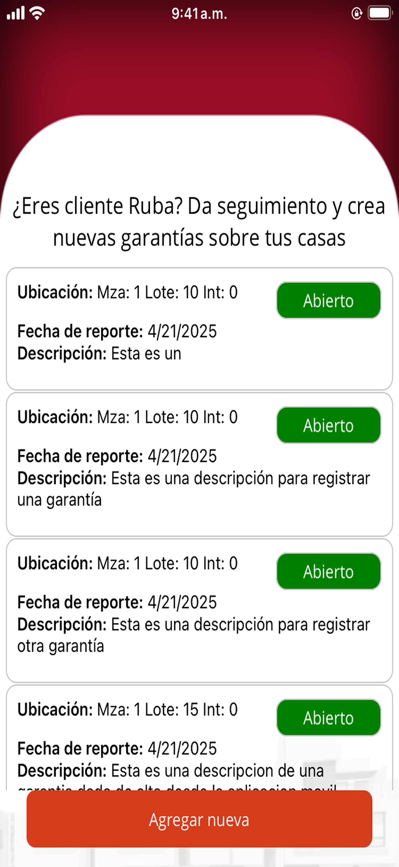 RUBA APP