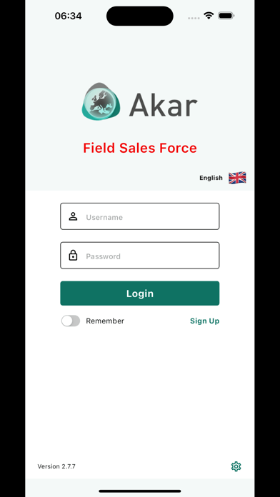 Akar Sales Screenshot