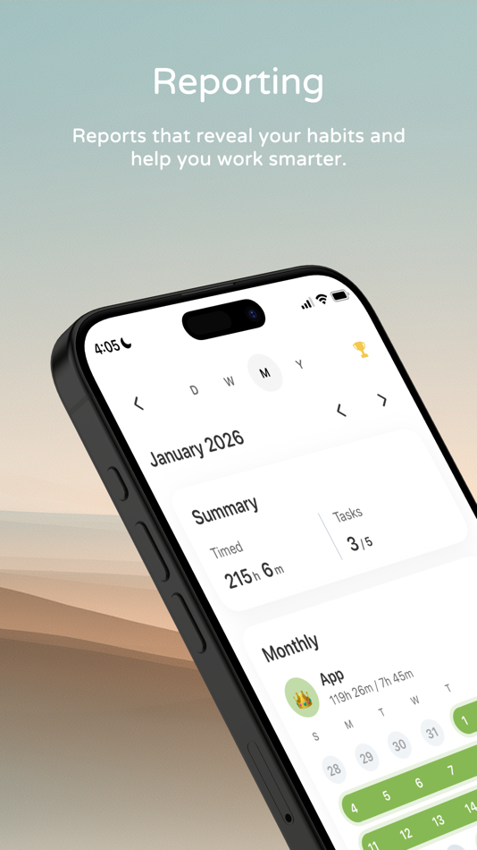#4. Timii Task Timer (iOS) Ved: Autonomii LLC