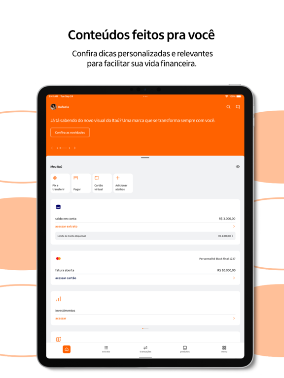 Screenshot #4 pour Banco Itaú: Conta, Cartão e +