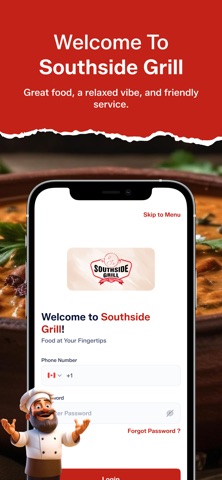 Southside Grill iPhone screenshot