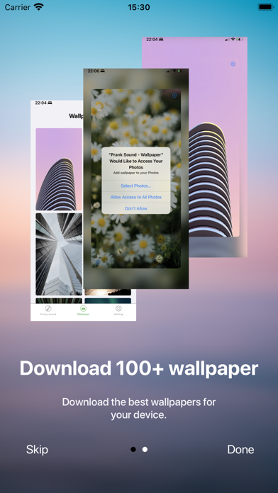 Prank Call & Wallpaper Screenshot