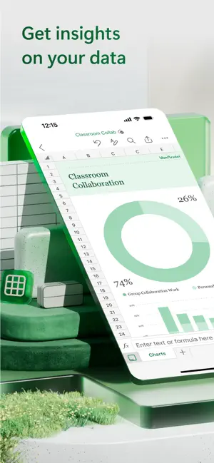 Microsoft Excel iPhone screenshot 1