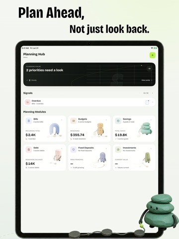 Fint: Budget & Expense Tracker iPad screenshot