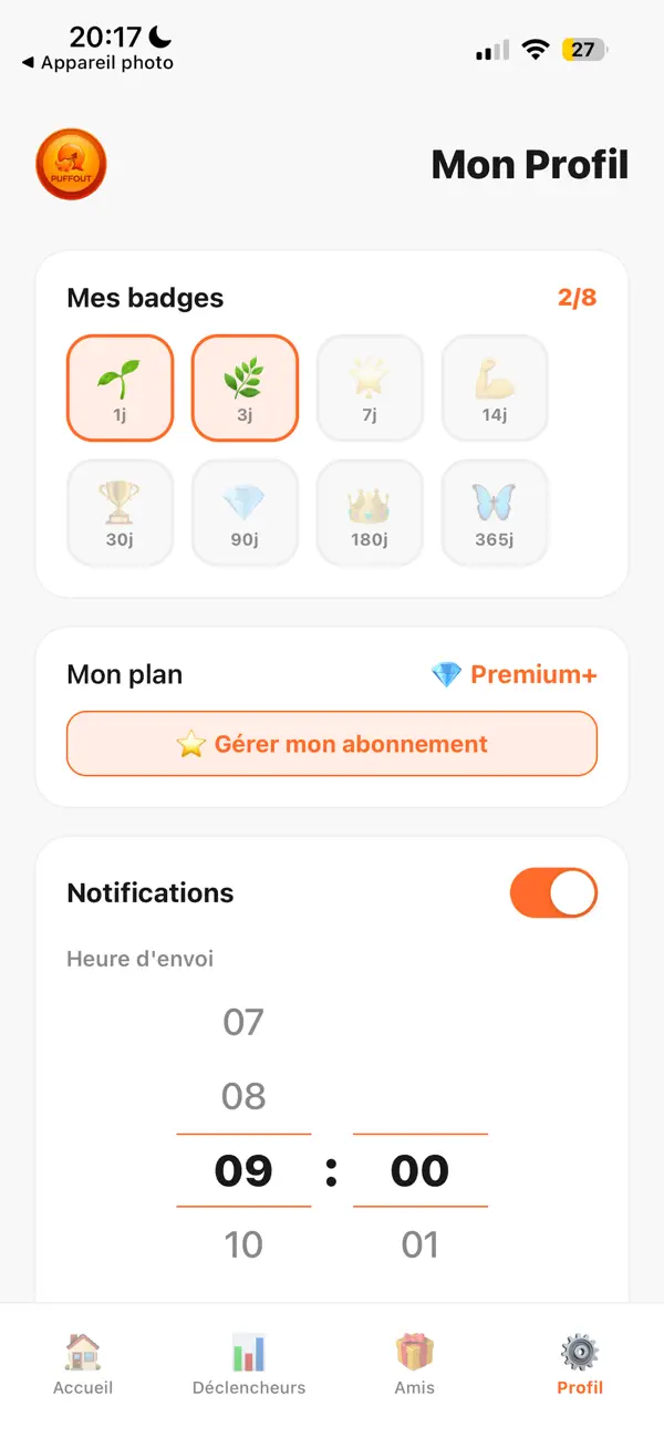 Screenshot #3 pour PuffOut - Stop Puff
