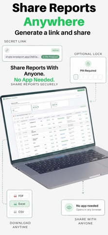 Business Reports AI-LensReport iPhone screenshot