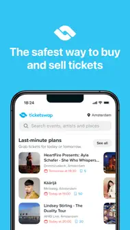 TicketSwap - Buy, Sell Tickets iphone bilder 1