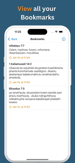 Xhosa IZIBHALO EZINGCWELE iPhone screenshot 5