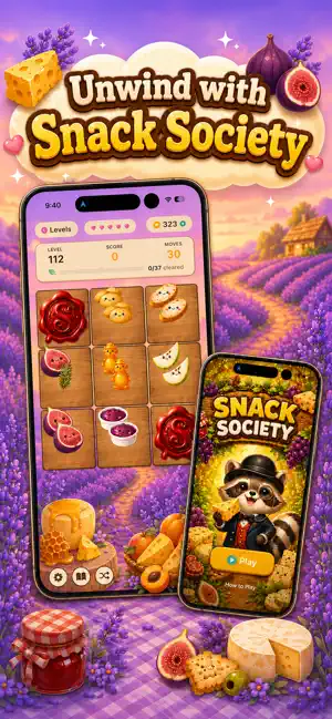 Snack Society: Cozy Match 3 screenshot 2