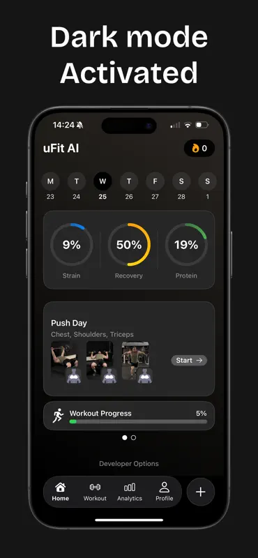 uFit AI: Gym Workout Tracker screenshot 10 of 10