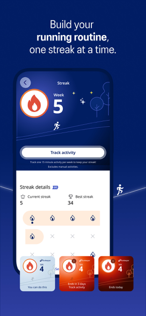 ASICS Runkeeper - Running App Screenshot