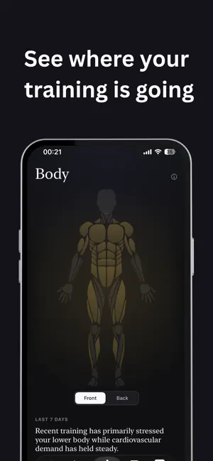 Korte: Training & Recovery screenshot 4