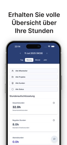 EasyHours Arbeitszeiterfassung — Screenshot 7