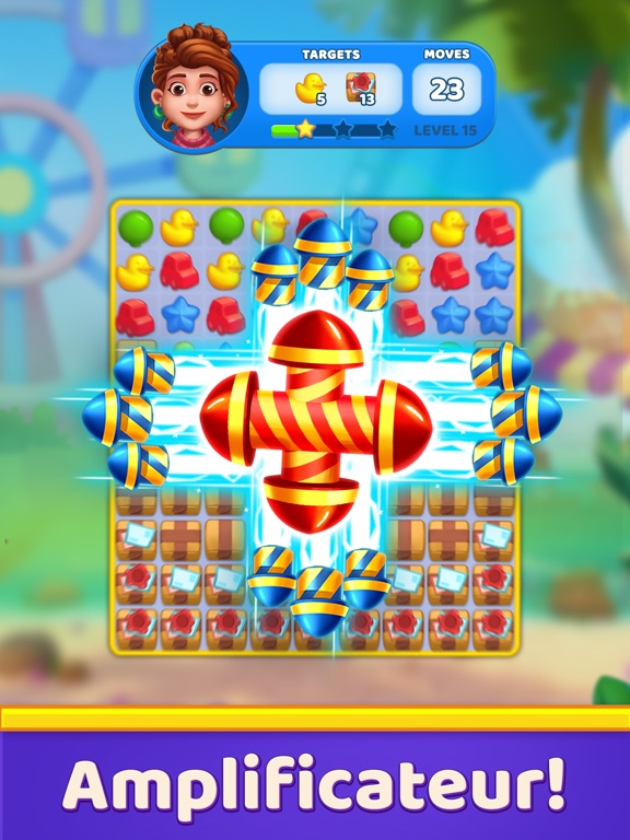 Screenshot #6 pour Funtown - Jeux de Match 3