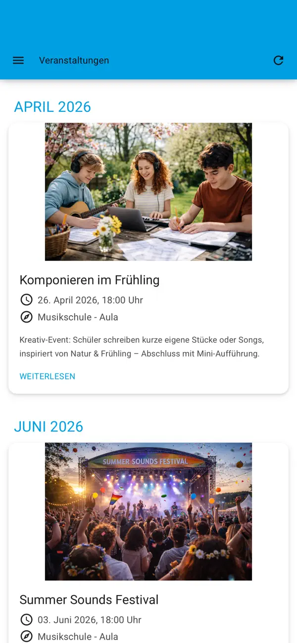 Screenshot #3 pour Musikschule NB