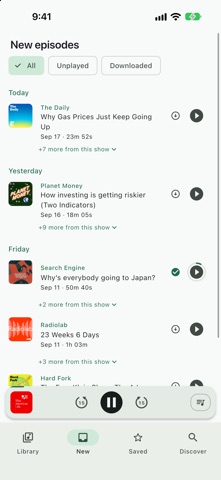 Podsnap: Podcast Player screenshot 2