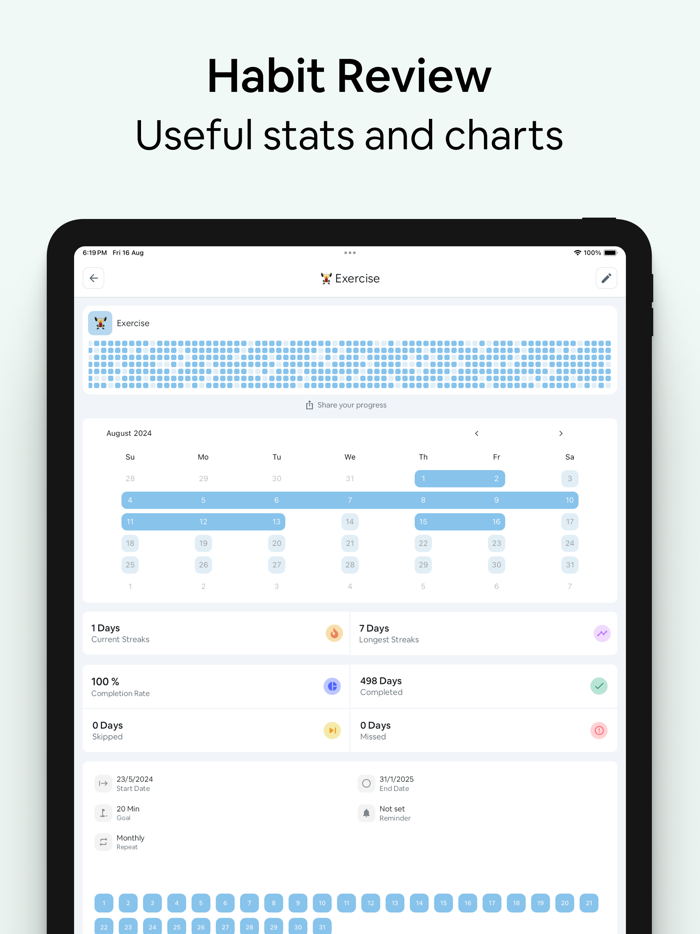 Habit Tracker - Habit Rewards