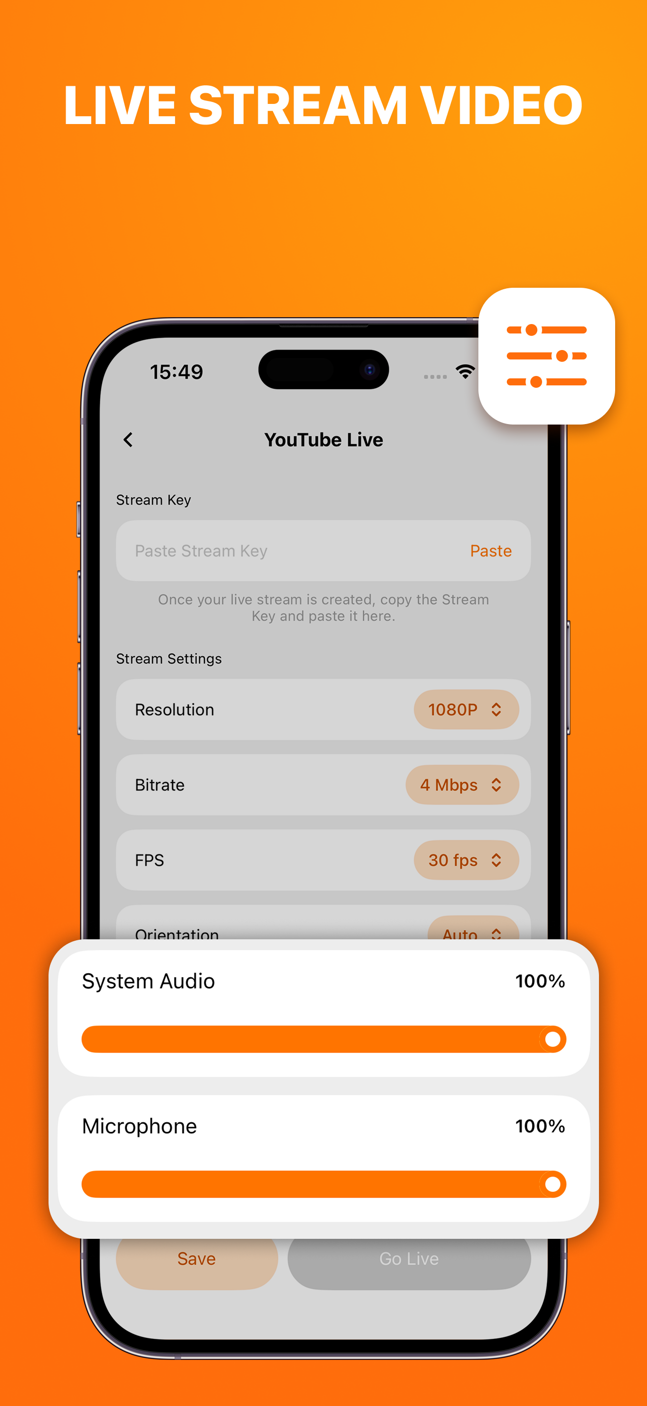 Reczen - Live Stream Screen screenshot 4