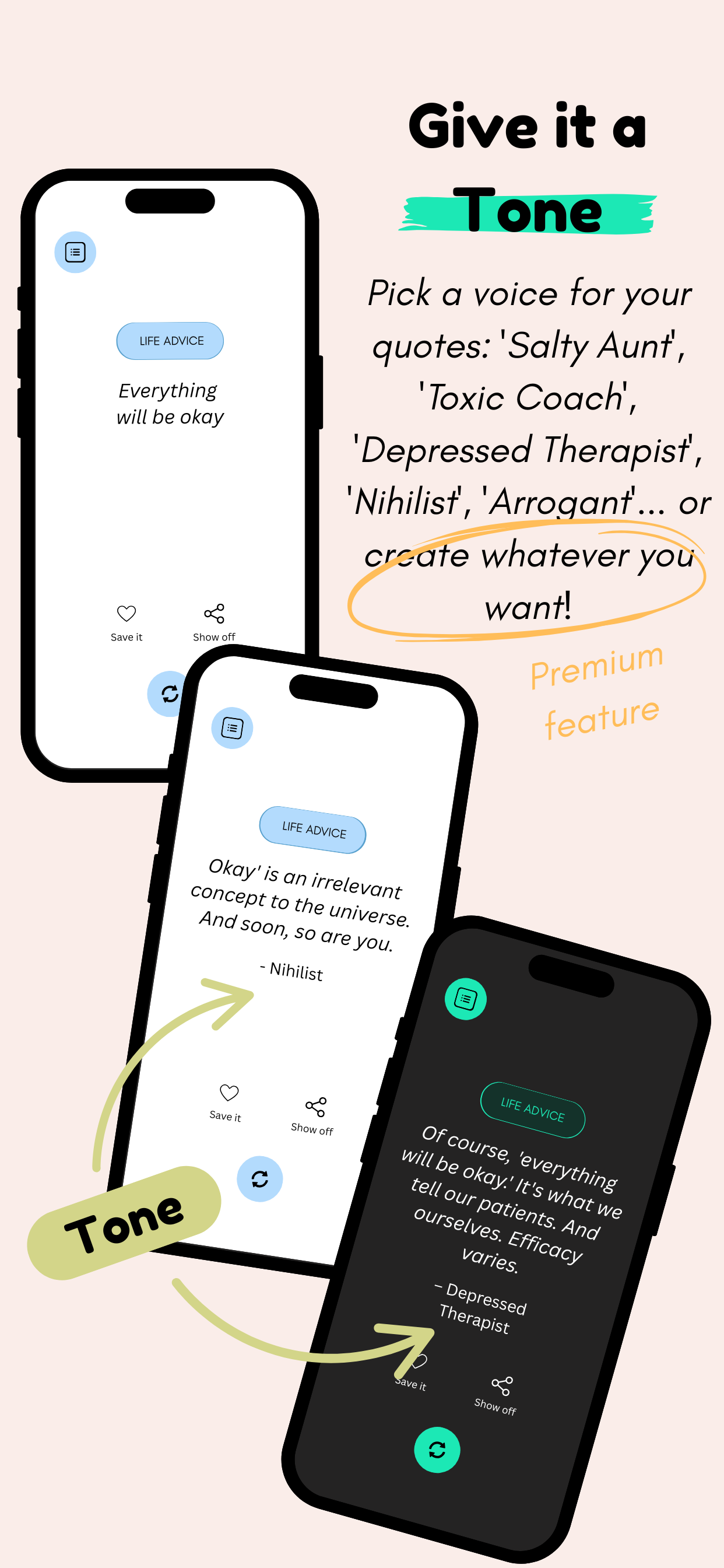Drama Dose: Daily Quotes & AI