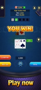 Blackjack Glory 21: Card Games screenshot