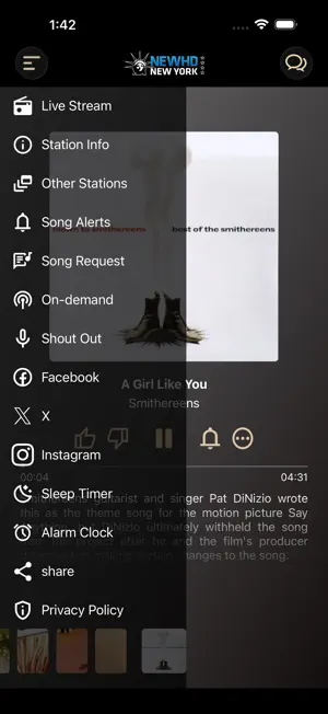 NEWHD Radio screenshot 2