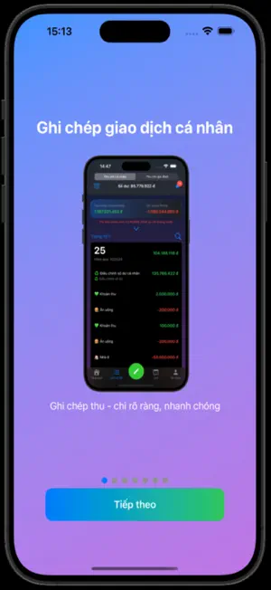M-Money: Quản Lý Chi Tiêu GĐ screenshot 3