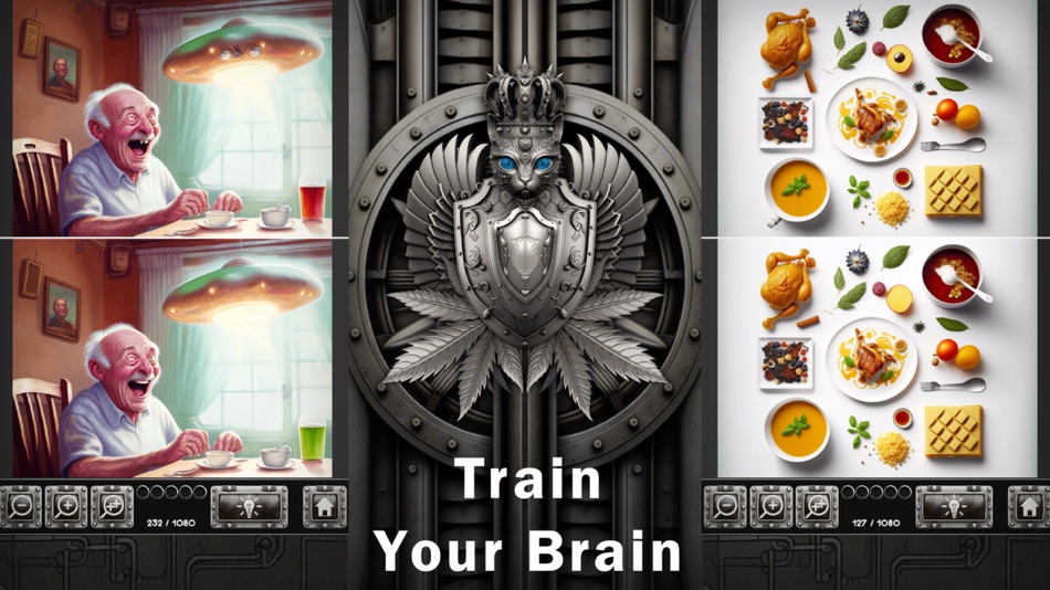 #5. AI Art Find Difference Offline (iOS) 由: Alexey Romanov