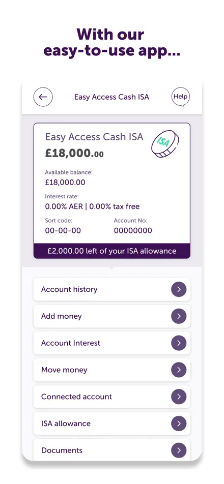 Atom Bank app screenshot 2