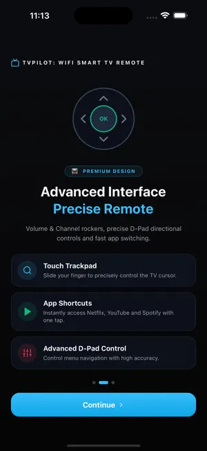 TvPilot: Wifi Smart TV Remote screenshot 2