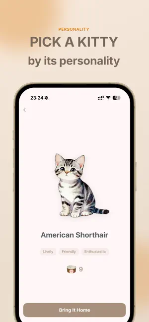 Kittie: Virtual Pet Cat Widget screenshot 2