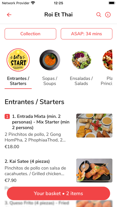 Homer Food Delivery Screenshot