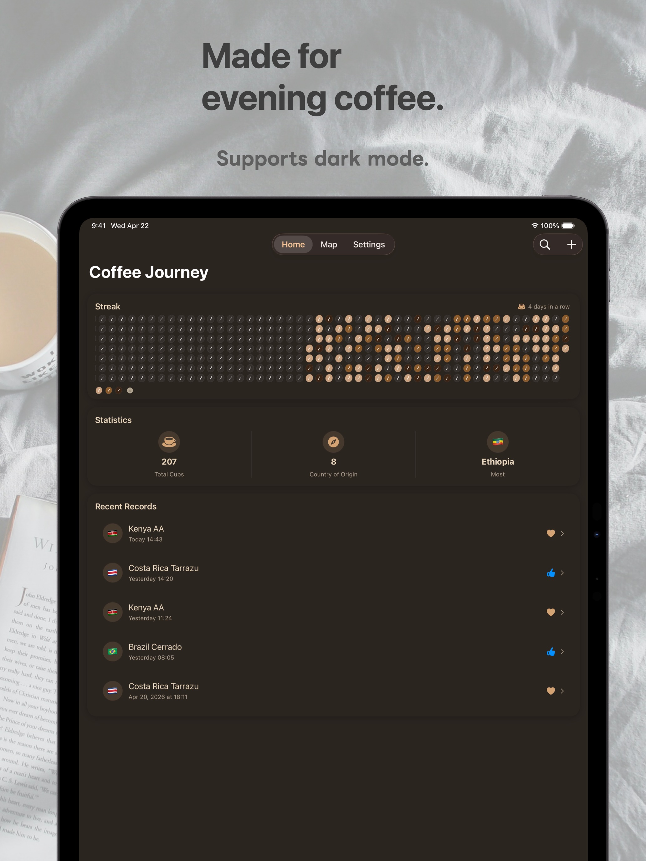 CoffeeJourney – Coffee Tracker