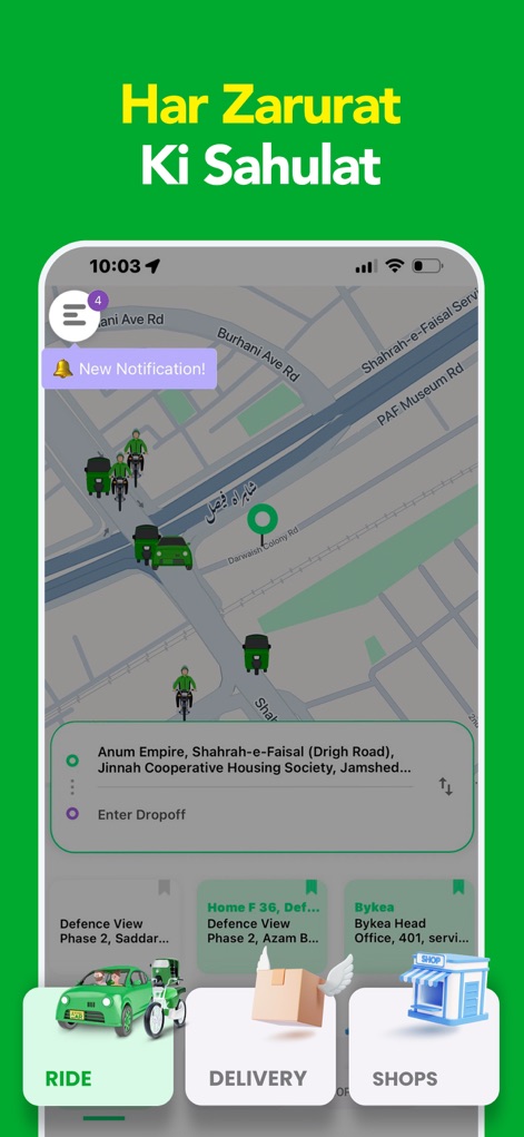 Bykea: Rides & Delivery App - App de Viajes | MWM