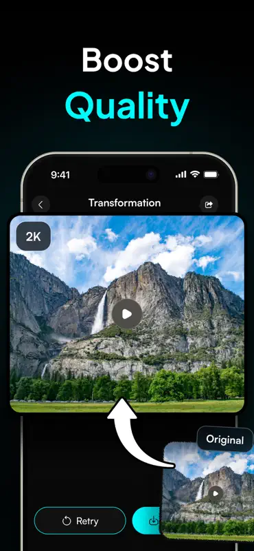 AI Video Enhancer: Upscale 4K screenshot 6 of 8