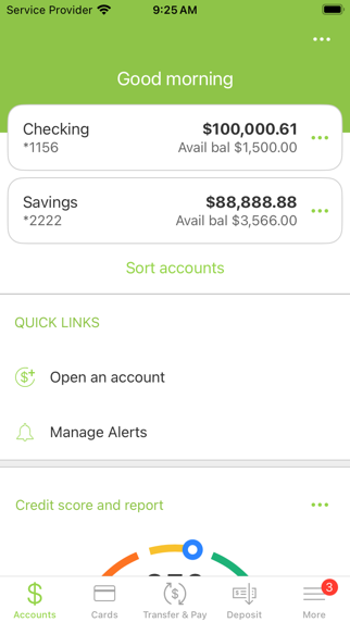 Huntington Fed. Savings Bank Screenshot