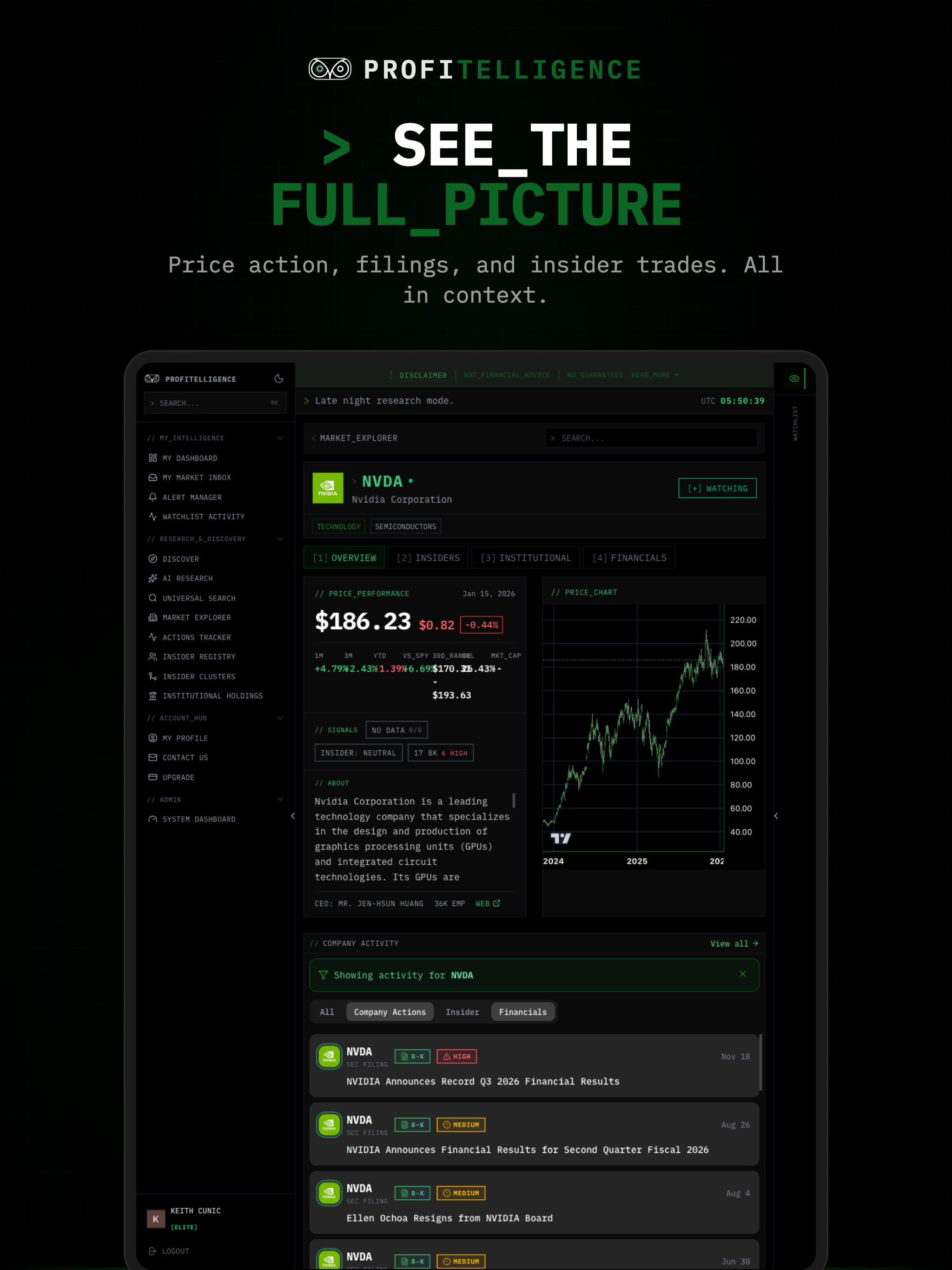 Profitelligence screenshot 11