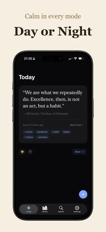 Commonplace Quote screenshot 7 of 8