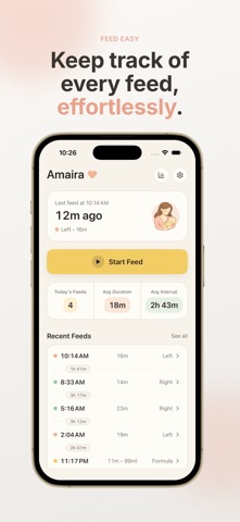 Baby Feeding Timer - Feed Easy Screenshot 7 of 7